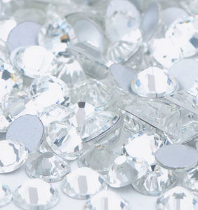 Rhinestones - Crystal Clear - Glass Non Hot-Fix
